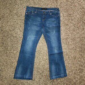 Twentyone Black by rue21 Bootcut Jeans – Size 11/12 **hemmed – 28” inseam**